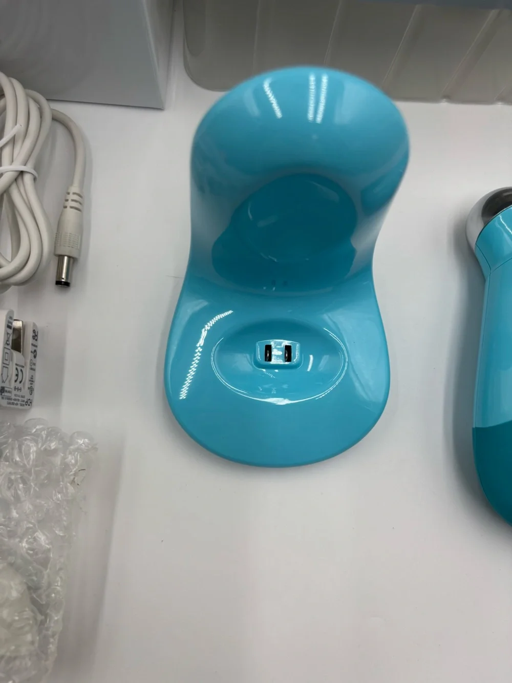 NuFACE Trinity Facial Toning Device w/ ELE Kit Teal New!!!!